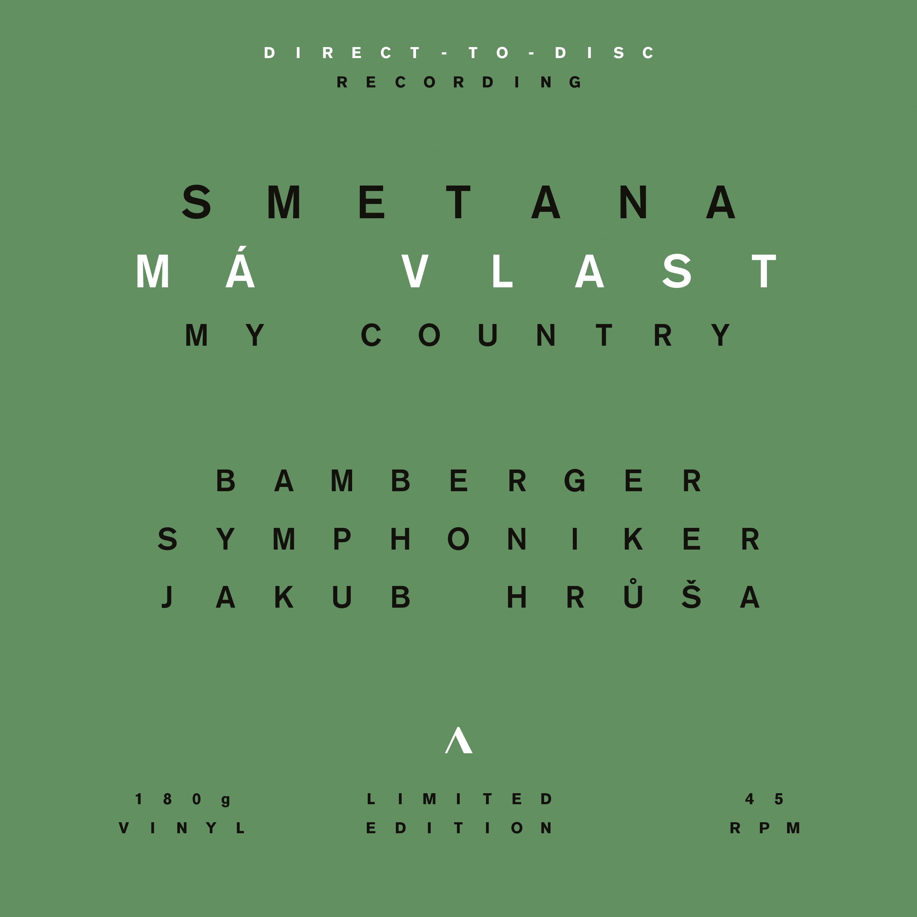Bedřich Smetana: Má vlast
Direct-to-disc recording - Front Cover